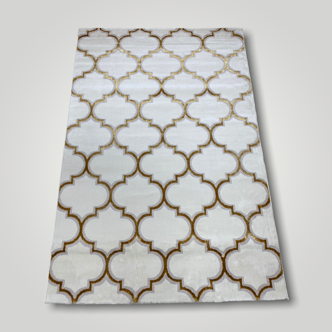 Alfombra blanco dore desing008