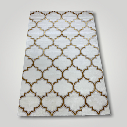 Alfombra blanco dore desing008