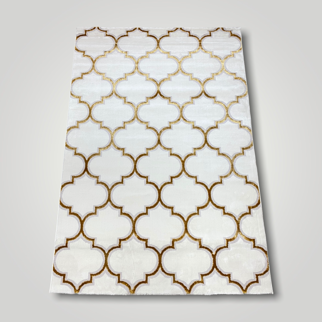 Alfombra blanco dore desing008